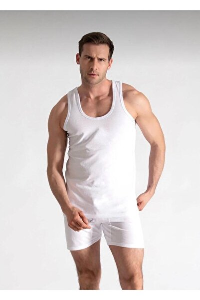 NACAR STORE Men's 6-Pack 100% Cotton Combed Cotton Undershirts
