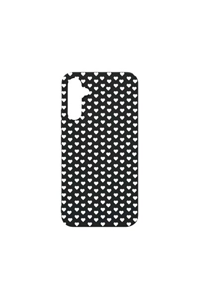 bestcase Калъф, съвместим със Samsung Galaxy A34, Малки сърца, 0.8 мм тънък, ...