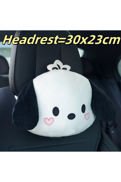 Choice As Picture Headrest Pochacco Headrest Back Cushion For Car Seat Belt C...