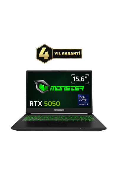 MONSTER Abra A5 V22.3.4 Intel Core Ultra 9 185H 16 GB RAM 1 TB SSD 8 GB RTX 5...