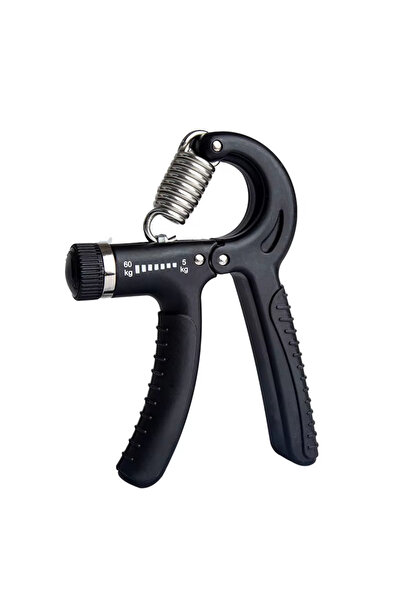 choice2 black 5-60KG Adjustable R-Type Hand Grip Exercise Countable Strength ...
