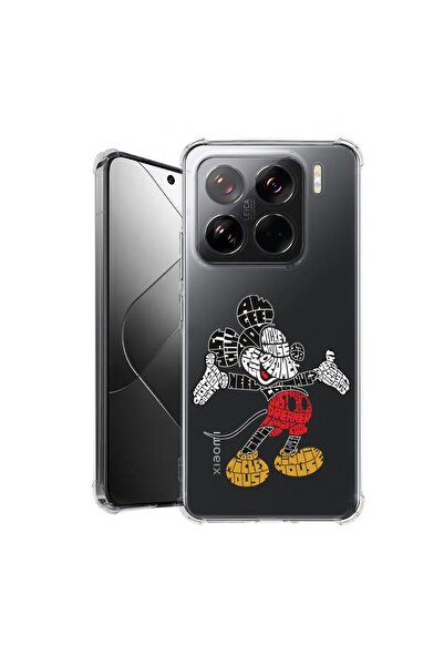 bestcase Θήκη για Xiaomi 15 Pro, Αντικραδασμική 1.5MM, Καλλιγραφία Μίκυ Μάους...