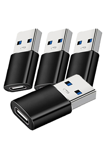 Choice1 محول USB 3.0 OTG أسود 4 قطع بسرعة 5 جيجابت في الثانية، من النوع C ذكر...