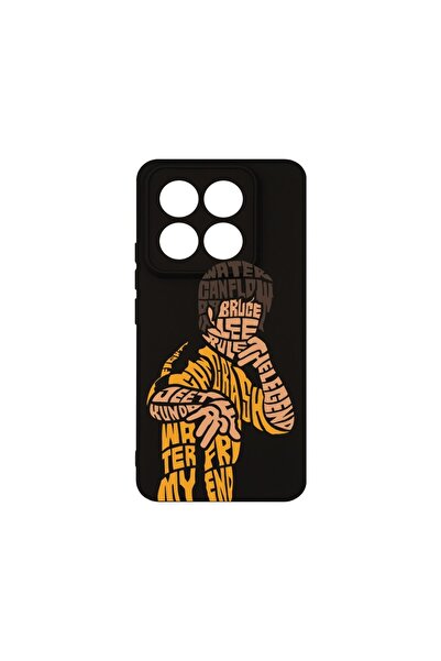 bestcase Θήκη για Xiaomi 14T, BestCase® Λεπτή Σιλικόνη 0.8MM, Καλλιγραφία Bru...