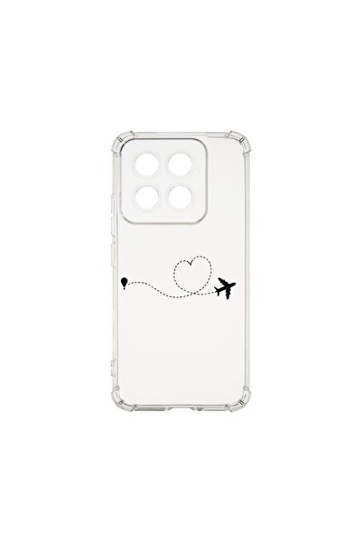 bestcase Husa pentru Xiaomi 14T, BestCase¬Æ Anti Shock 1.5MM, Love To Travel,...