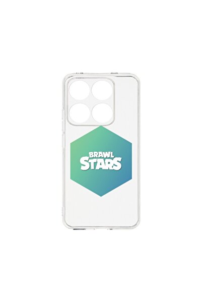 bestcase Калъф за Xiaomi 14T, BestCase™ Прозрачен силиконов 2ММ, Brawl Stars,...