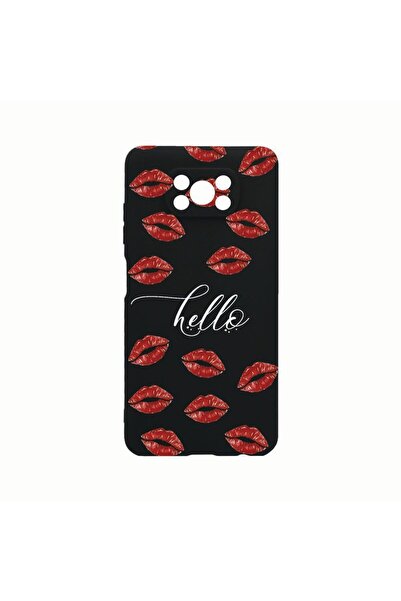 bestcase Θήκη Σιλικόνης, Συμβατή με Xiaomi Poco X3 Pro, Hello Kisses, Ανθεκτι...