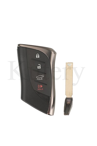 Choice1 غلاف مفتاح سيارة ذكي جديد بـ 4 أزرار من jingyuqin لسيارات لكزس LX600 ...