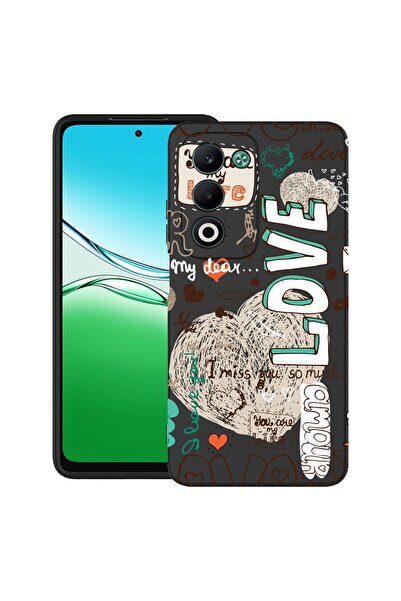 bestcase Θήκη για Xiaomi Redmi 15 4G (171 χιλιοστά) με σχέδιο Love, TPU Ματ Ε...