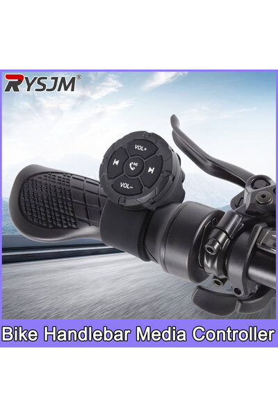 Choice 5 Key Button Wireless Remote Controller Helmet Earphone Motorcycle Han...