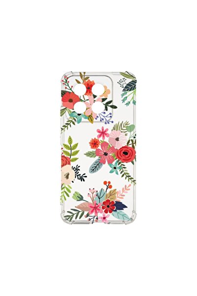 bestcase Husa pentru Xiaomi 14T Pro, BestCase¬Æ Anti Shock 1.5MM, Flowers, Re...