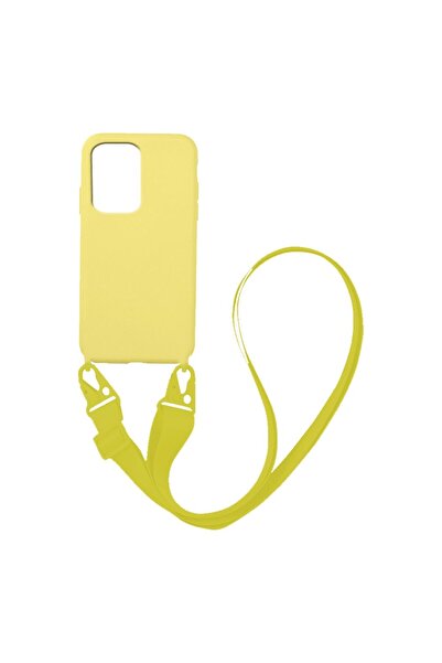 Sonique Θήκη Σιλικόνης με Strap CarryHang Samsung Galaxy S20 Ultra Κίτρινο