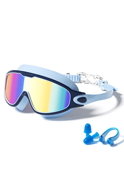 Choice8 Dark Blue HD Anti-Fog Kids Swim Goggles Waterproof Anti-UV Wide View ...