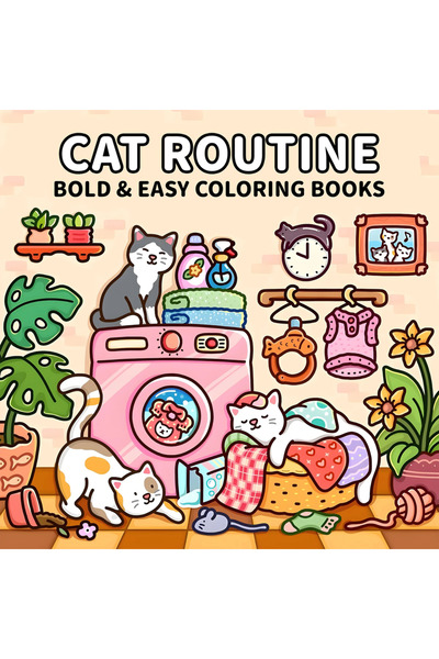 Choice1 Pink Cozy Japan Coloring Books for Adults 28 Pages Cutie Style Colour...