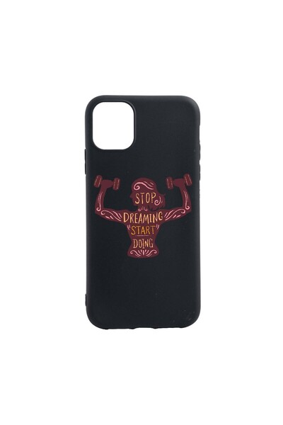 bestcase Husa Silicon Compatibila cu Xiaomi Mi 11 Lite 5G / 4G, Stop Dreaming...