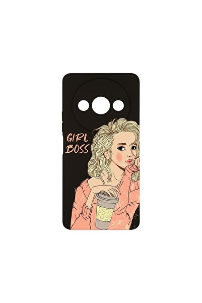 bestcase Λεπτή Θήκη Σιλικόνης 0.8MM, Συμβατή με Xiaomi Redmi A3, Girl Boss, Π...