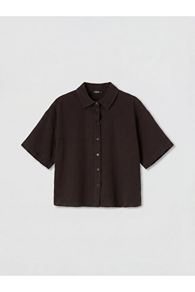 LC Waikiki Nevavm Muslin Women's Shirt with a Difference