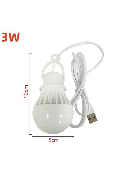 Choice3 مصباح LED محمول قابل لإعادة الشحن عبر USB بقوة 3/5/7 واط، إضاءة طوارئ...