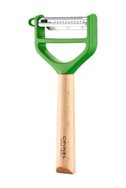 Opinel Peeler T-Duo verde lemn
