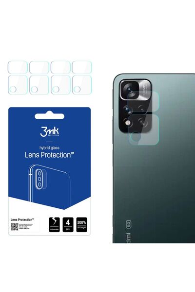 3MK FG Camera Lens Flexible Glass Film Prοtector 7H Xiaomi (4τμ) Redmi Note 1...