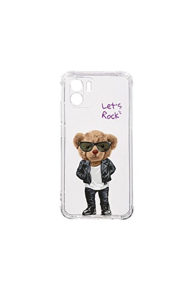 bestcase Αντικραδασμική Θήκη 1.5MM, Συμβατή με Xiaomi Redmi A2, Let's Rock Te...