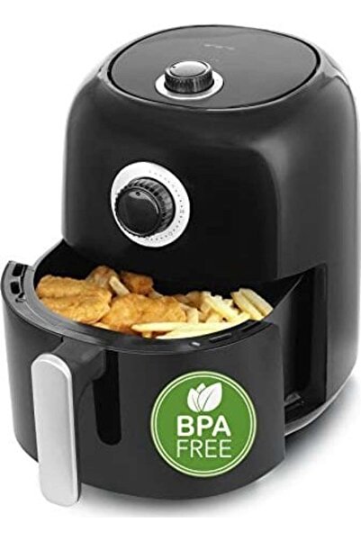 Emerio Friteuză cu aer cald, Friteuză inteligentă, 3L, negru, Design rece la ...