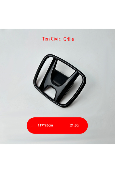 Choice1 ملصق شعار أمامي وخلفي للسيارة مقاس 117 × 95 سم لهوندا سيفيك وفيت وأكو...