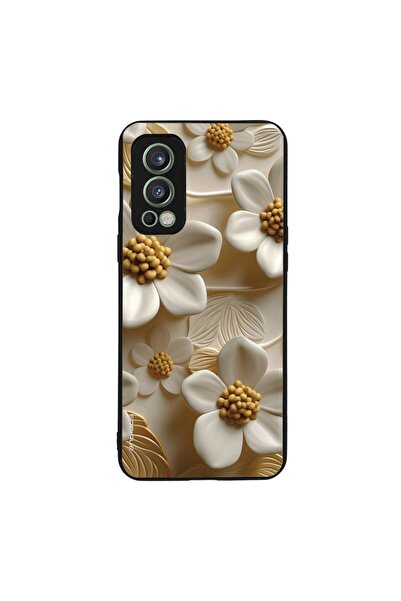 Sonique Θήκη 3D Flower Series για OnePlus Nord 2 5G Λευκό