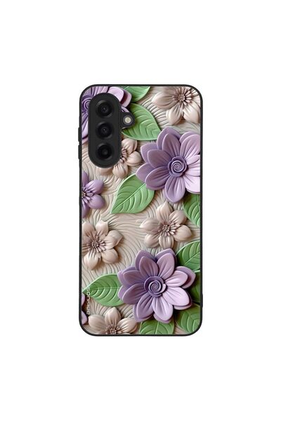 Sonique Θήκη 3D Flower Series για Samsung Galaxy A17 4G / Galaxy A17 5G Βιολετί