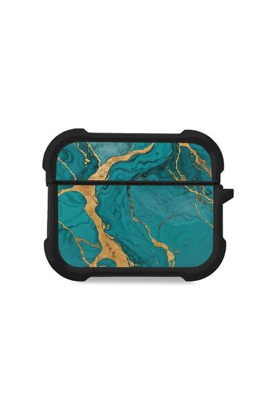 Sonique Θήκη Σιλικόνης Marble Series για AirPods Pro / Pro 2 Πράσινο