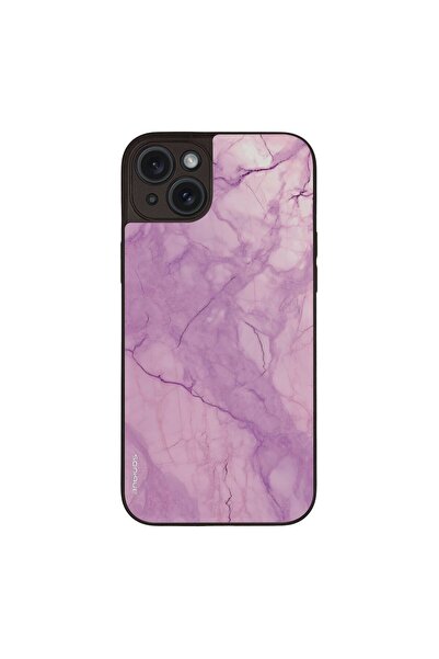 Sonique Θήκη Marble Series για Apple iPhone 15 Plus Βιολετί