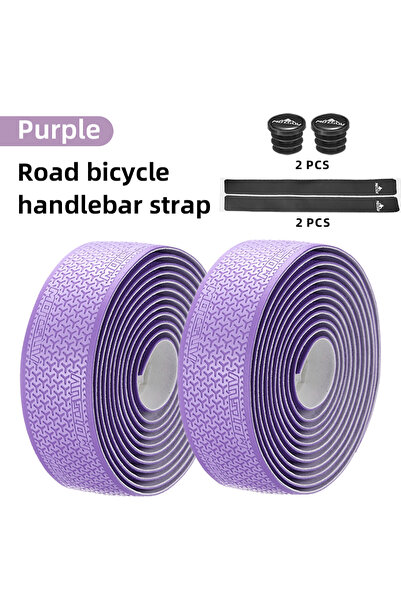 Choice3 PURPLE MOTSUV Road Bike Handlebar Tape Cycling EVA Soft Winding Handl...