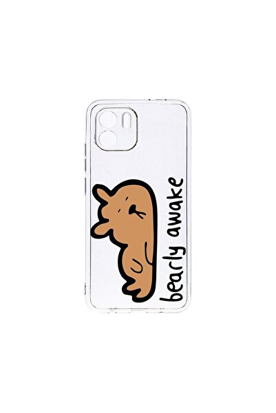 bestcase Прозрачен силиконов калъф 2ММ, съвместим с Xiaomi Redmi A2, Bearly A...