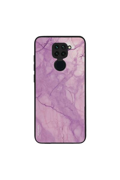 Sonique Θήκη Marble Series για Xiaomi Redmi Note 9 Βιολετί
