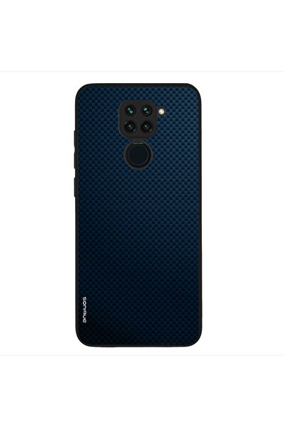 Sonique Θήκη Carbon Series για Xiaomi Redmi Note 9 Μπλε