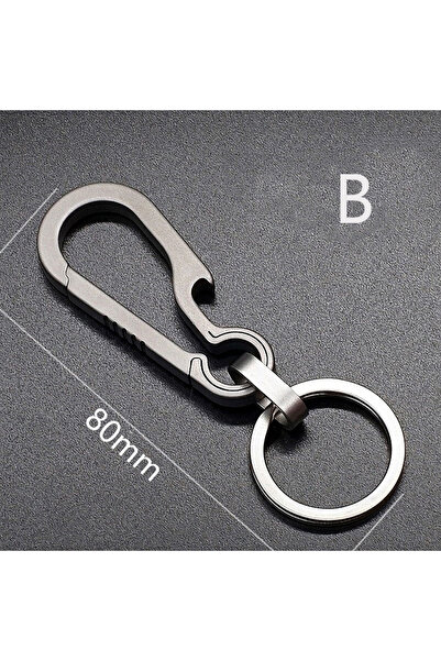 Choice1 حلقات مفاتيح من سبائك التيتانيوم، سلسلة مفاتيح من التيتانيوم، إكسسوار...