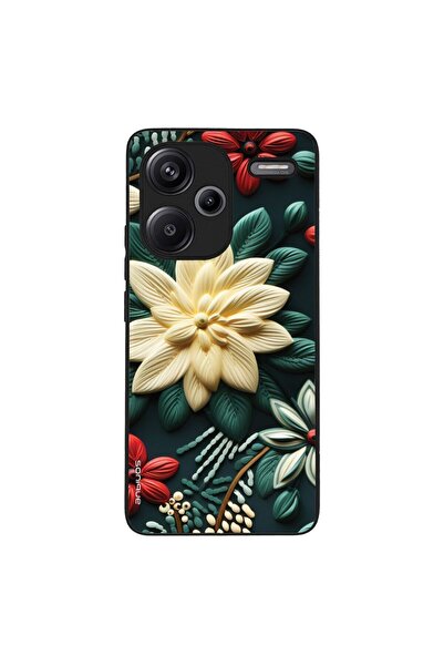 Sonique Θήκη 3D Flower Series για Xiaomi Redmi Note 13 Pro Plus 5G Πράσινο