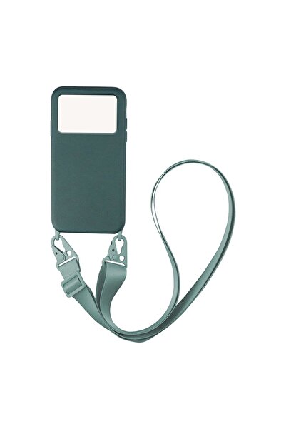 Sonique Θήκη Σιλικόνης με Strap CarryHang Xiaomi Poco M4 Pro 4G Πράσινο Σκούρο