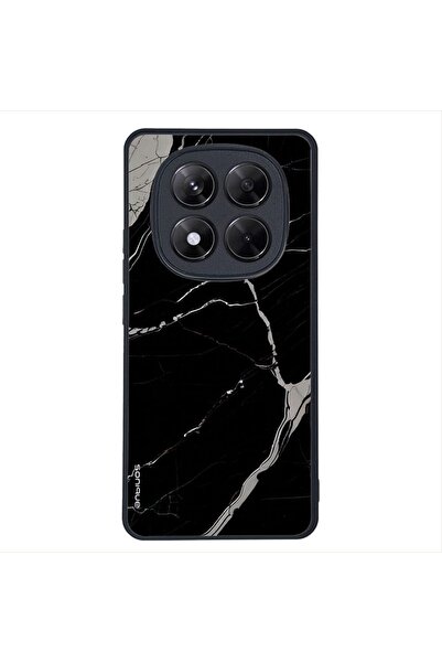 Sonique Θήκη Marble Series για Xiaomi Redmi Note 14 Pro 5G / Poco X7 5G Μαύρο