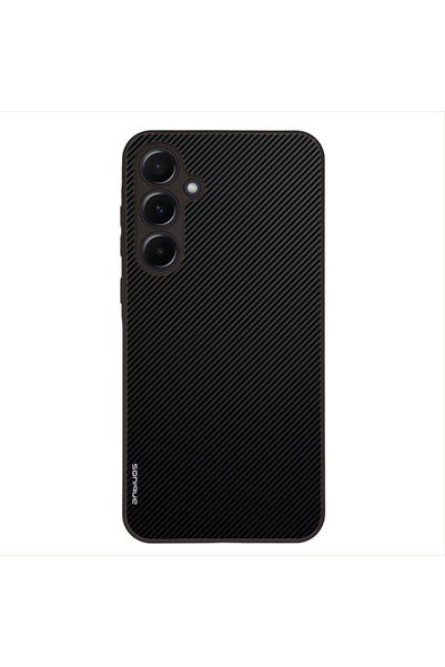 Sonique Θήκη Carbon Series για Samsung Galaxy A55 5G Μαύρο