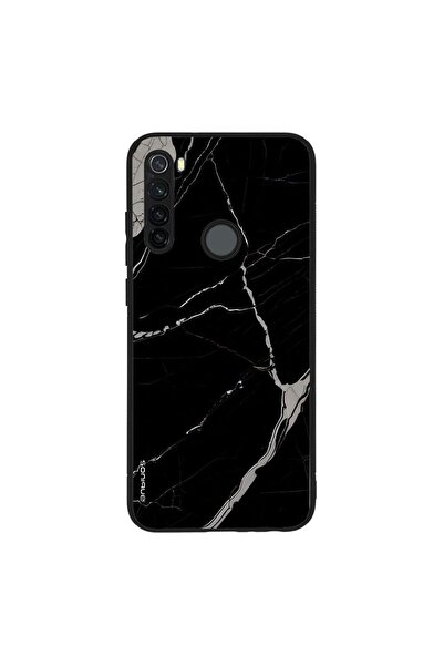 Sonique Θήκη Marble Series για Xiaomi Redmi Note 8T Μαύρο