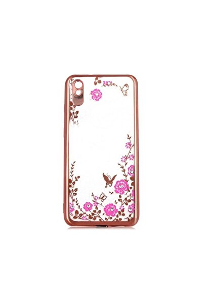 OEM Diamond Case Xiaomi Redmi 9A / Redmi 9AT Ροζ Χρυσό