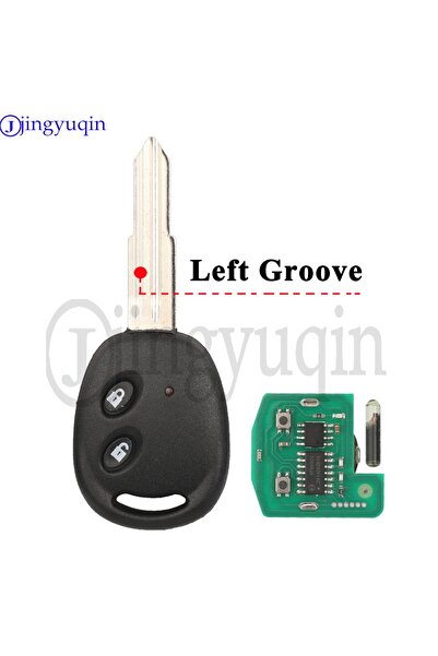 Choice1 Left Full Key Jingyuqin 433MHz ASK ID48 Chip RK940EUT CE0678 2Button ...