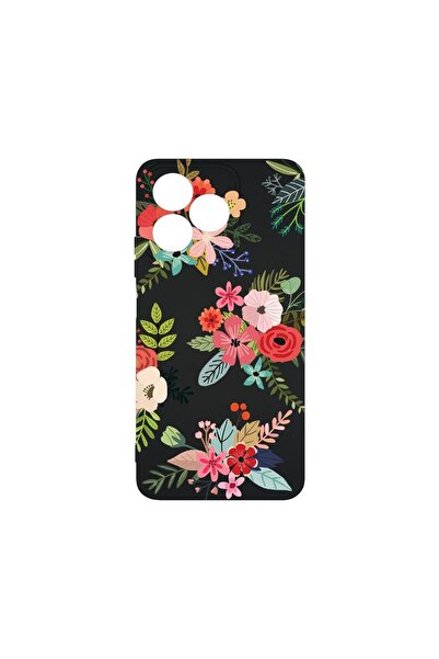 bestcase Θήκη Σιλικόνης Premium, Συμβατή με Xiaomi Redmi 13, Σχέδιο Λουλούδια...