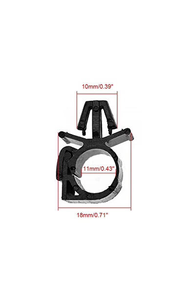 Choice 10PCs 10PCS Car Wiring Harness Fastener Car Cable Fixed Buckle Clip Mu...