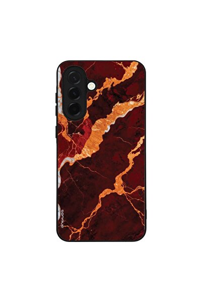 Sonique Θήκη Marble Series για Samsung Galaxy A36 5G Κόκκινο