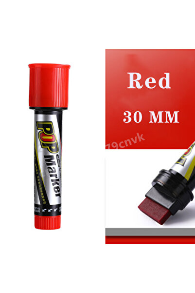 Choice5 30 mm Red POP Waterproof Paint Permanent Sketch Graffiti Refillable M...