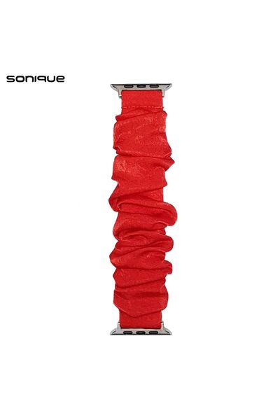 Sonique Λουράκι Scruncie Band για Apple Watch (38/40/41MM) Κόκκινο