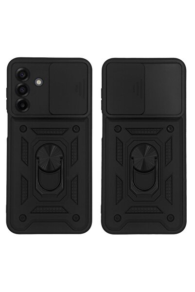Sonique Θήκη Ring Armor CamPro για Samsung Galaxy A17 4G / Galaxy A17 5G Μαύρο
