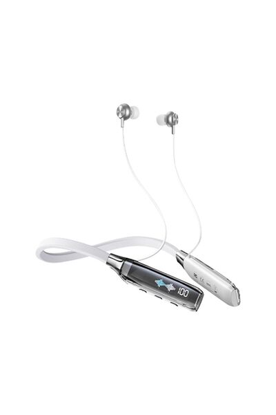 Remax Sport Neckband Bluetooth Earphone RB-S20 (NEW VERSION) Λευκό